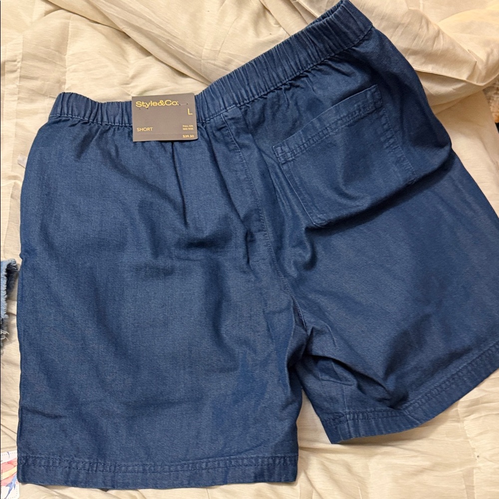 Style & Co. women’s Dark Blue Jean Shorts